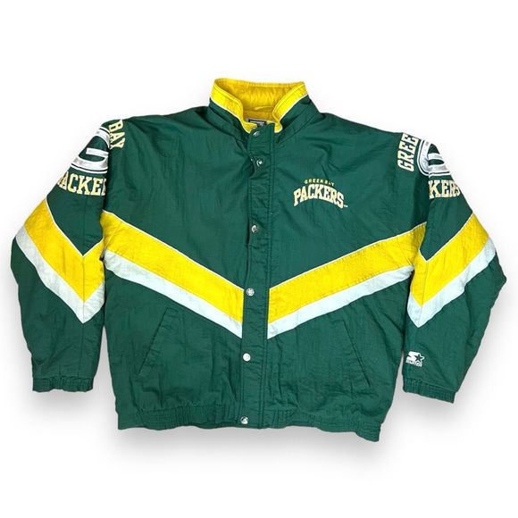 STARTER Other - Green Bay Packers Vintage 90s NFL Starter Jacket, XL, Sports Memorabilia